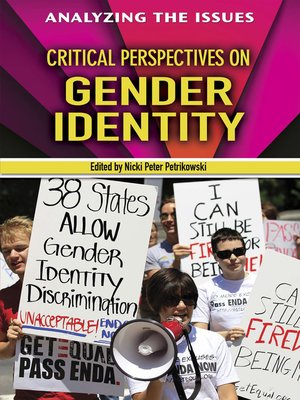 cover image of Critical Perspectives on Gender Identity